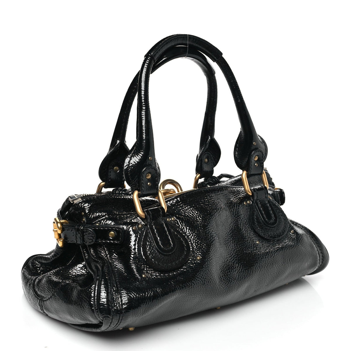 Medium Satchel Bag - Black