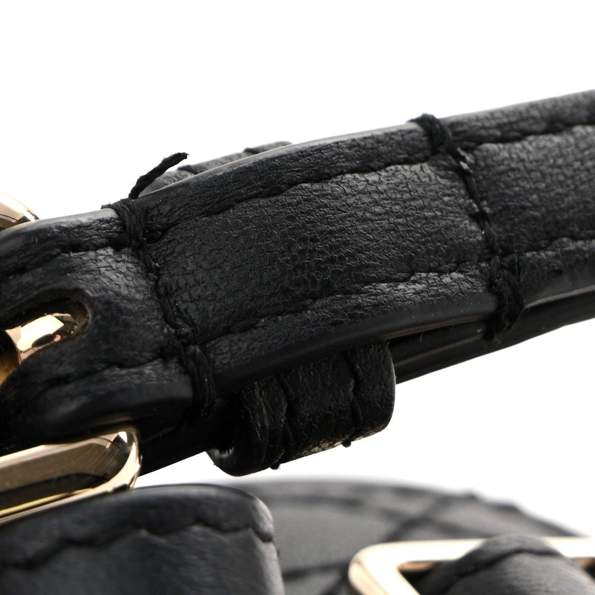 Lambskin Handbag - Black