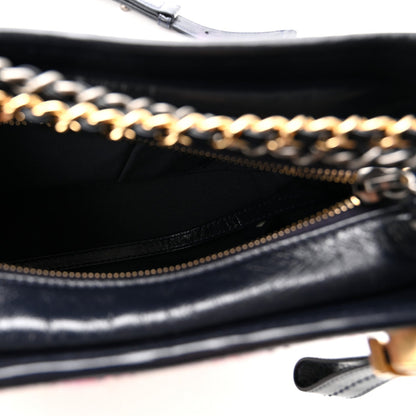 Small Calfskin Hobo Bag - Dark Navy