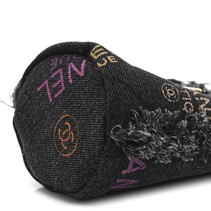 Mini Quilted Bucket Bag - Black