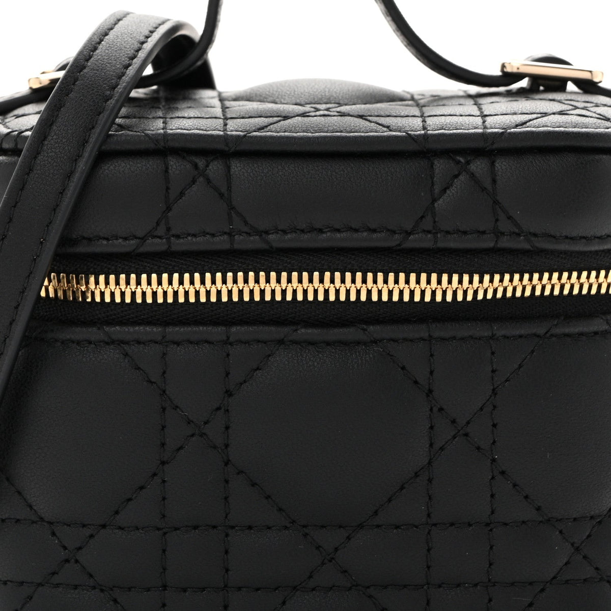 Lambskin Handbag - Black