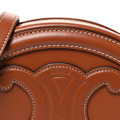 Small Calfskin Crossbody Bag - Tan
