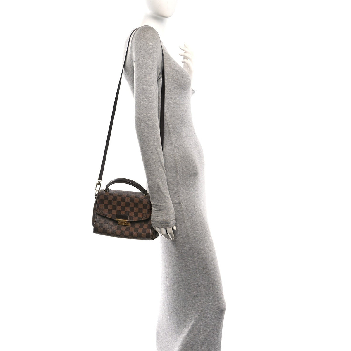 Damier Ebene Croisette Handbag