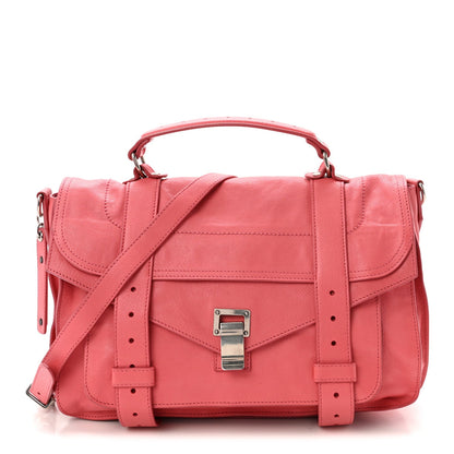 Medium Lambskin Satchel Bag