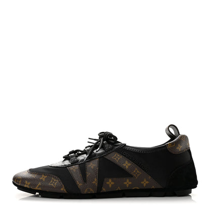Louis Vuitton Monogram Calfskin Women's LV Sneakerina 41 Black