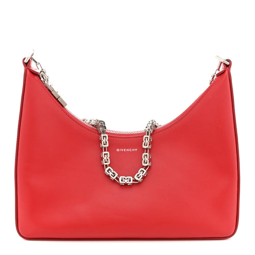 Small Calfskin Shoulder Bag - Red