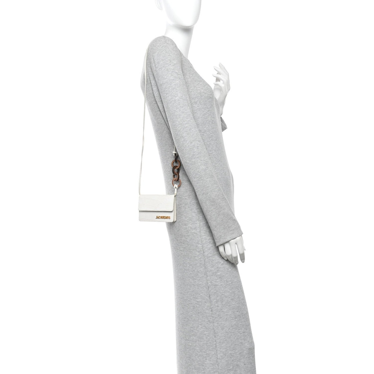 Calfskin Handbag - White