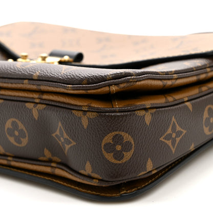 Reverse Monogram Pochette Metis Handbag