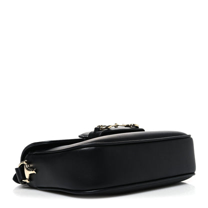 Calfskin Shoulder Bag - Black
