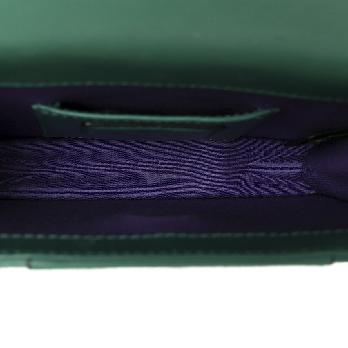 Small Calfskin Crossbody Bag - Green