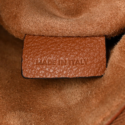 Small Calfskin Shoulder Bag - Tan