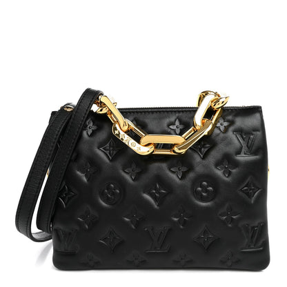 Lambskin Handbag - Black