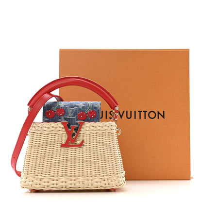 Mini Calfskin Handbag - Tan