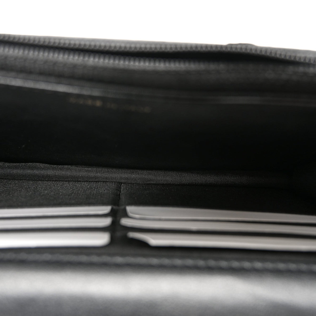 Mini Calfskin Wallet Bag - Black