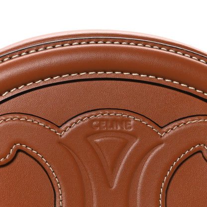 Small Calfskin Crossbody Bag - Tan