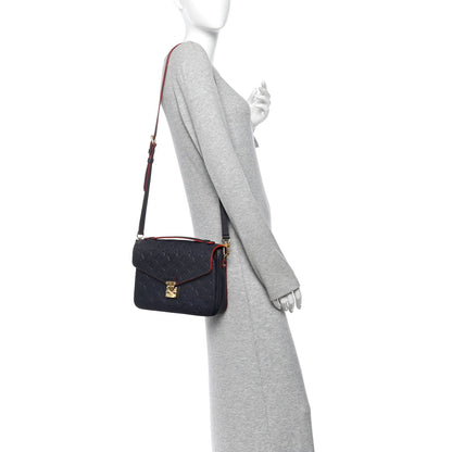 Empreinte Pochette Metis Marine Rouge Handbag
