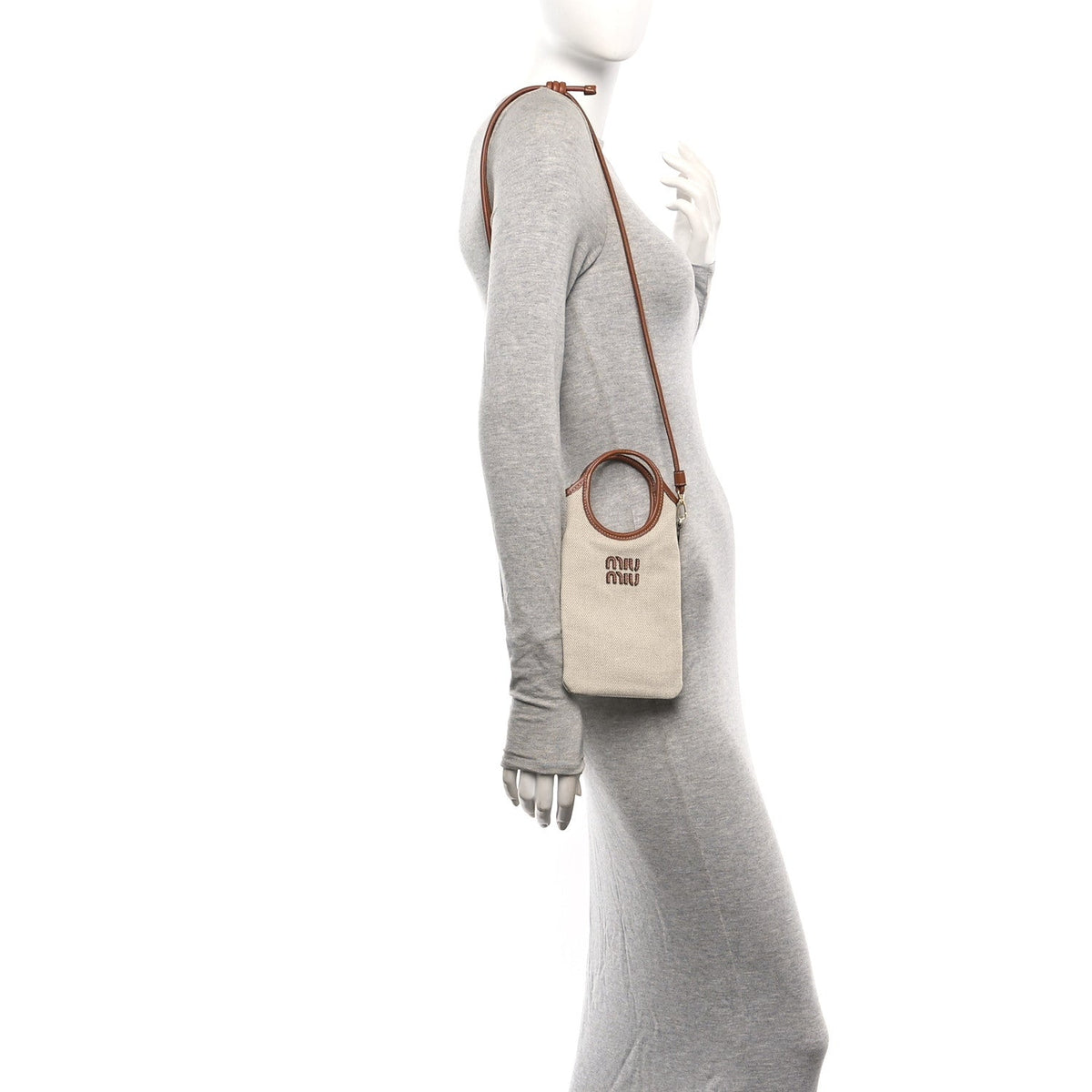 Canvas Handbag - Beige