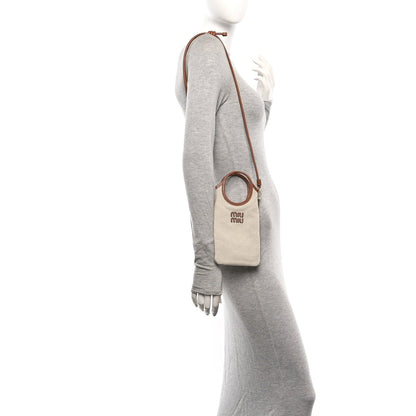 Canvas Handbag - Beige