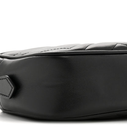 Mini Calfskin Shoulder Bag - Black