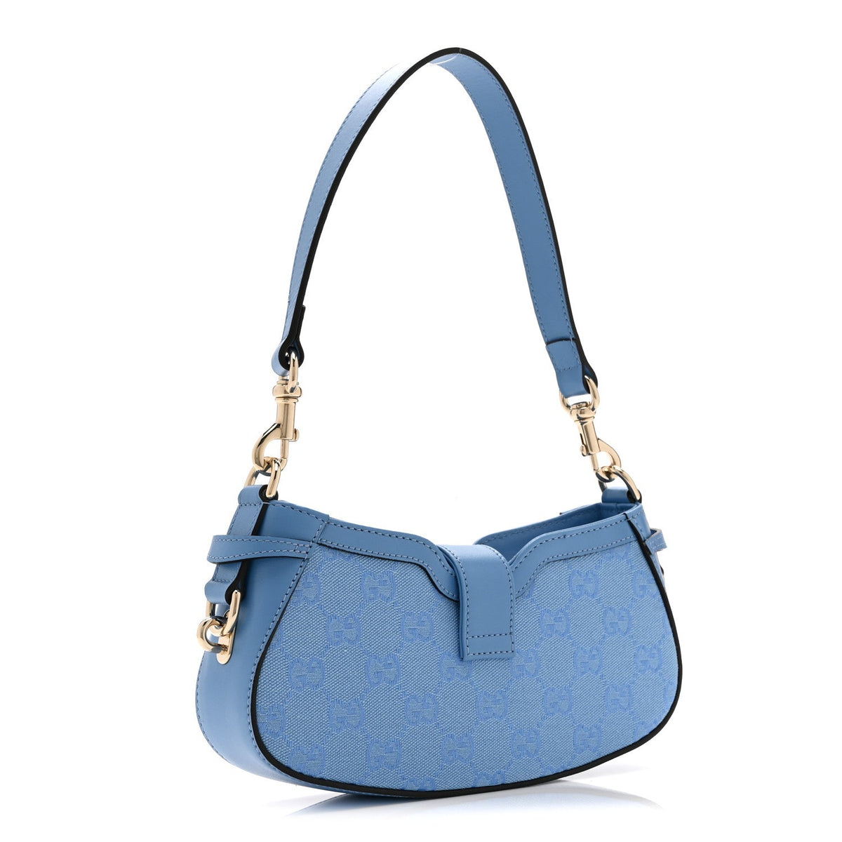 Mini Calfskin Shoulder Bag - Blue