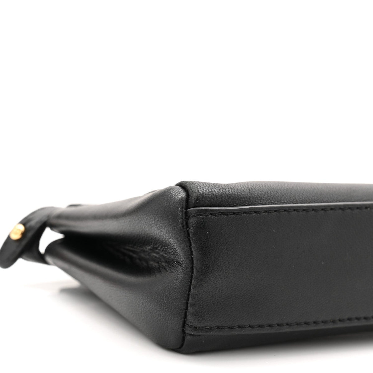 Nappa Satchel Bag - Black