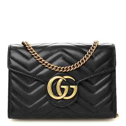 Calfskin Wallet Bag - Black