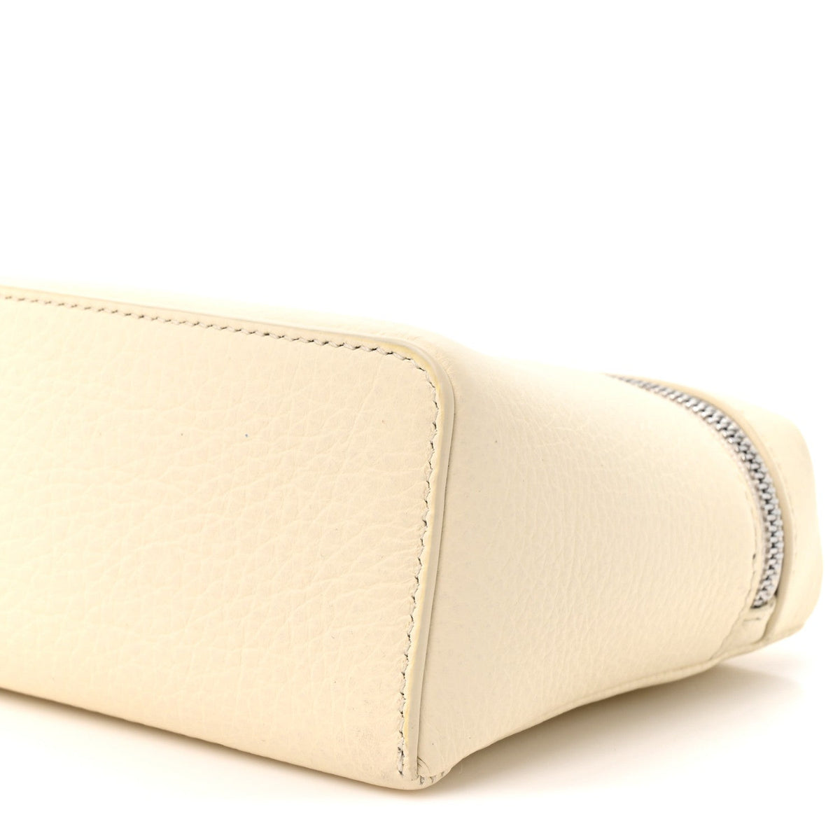 Calfskin Pouch - White