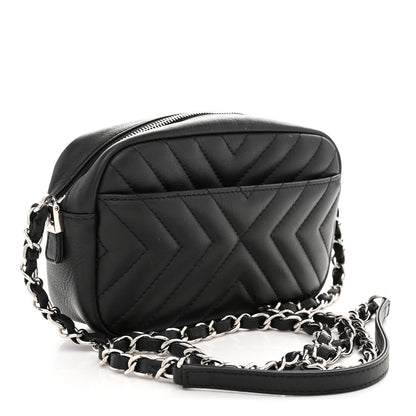 Quilted Calfskin Handbag - Black
