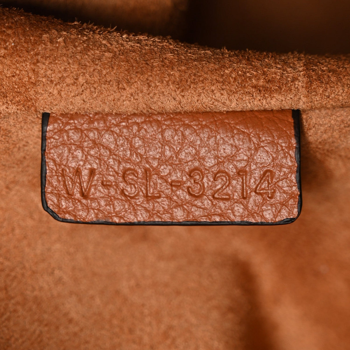 Small Calfskin Shoulder Bag - Tan