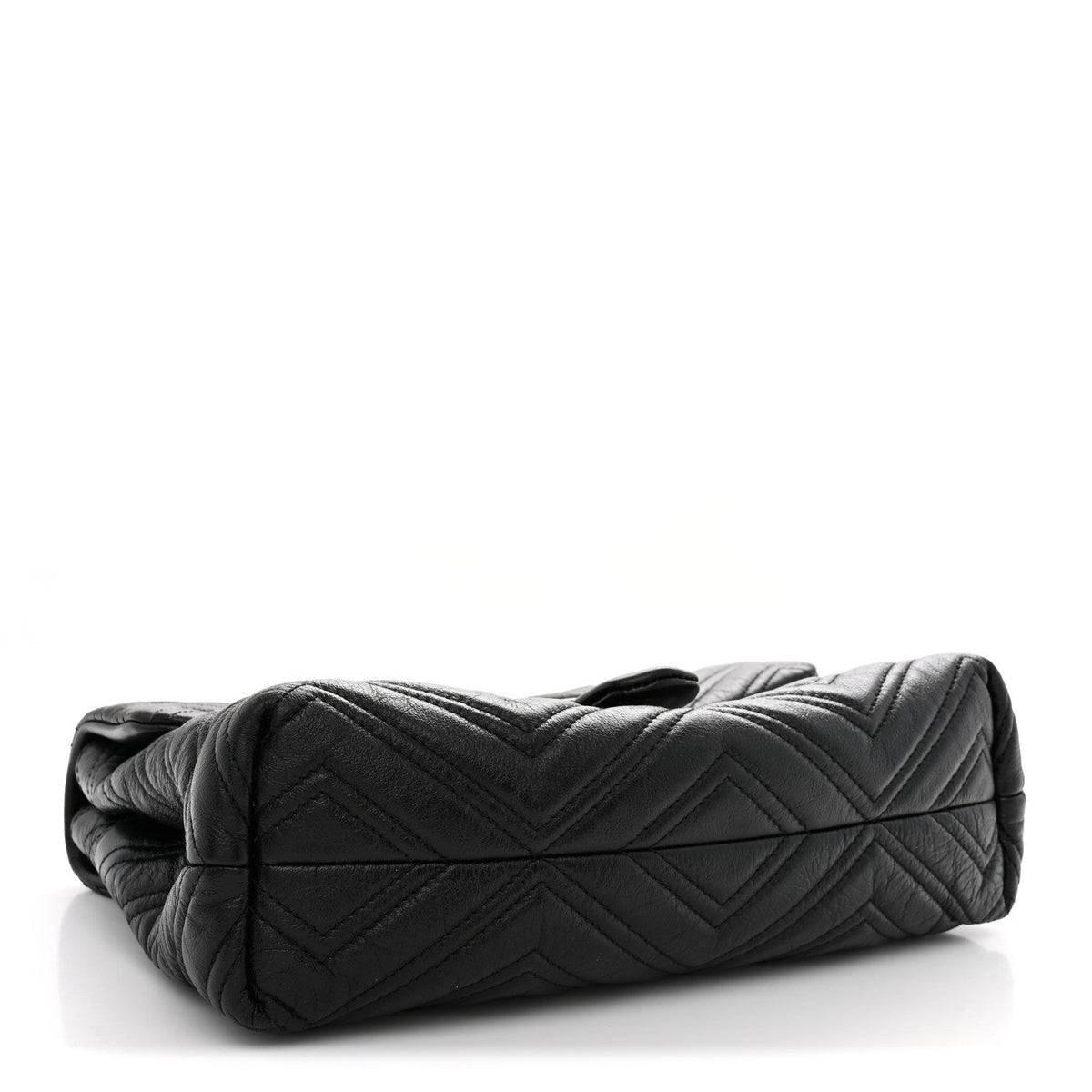 Medium Calfskin Shoulder Bag - Black