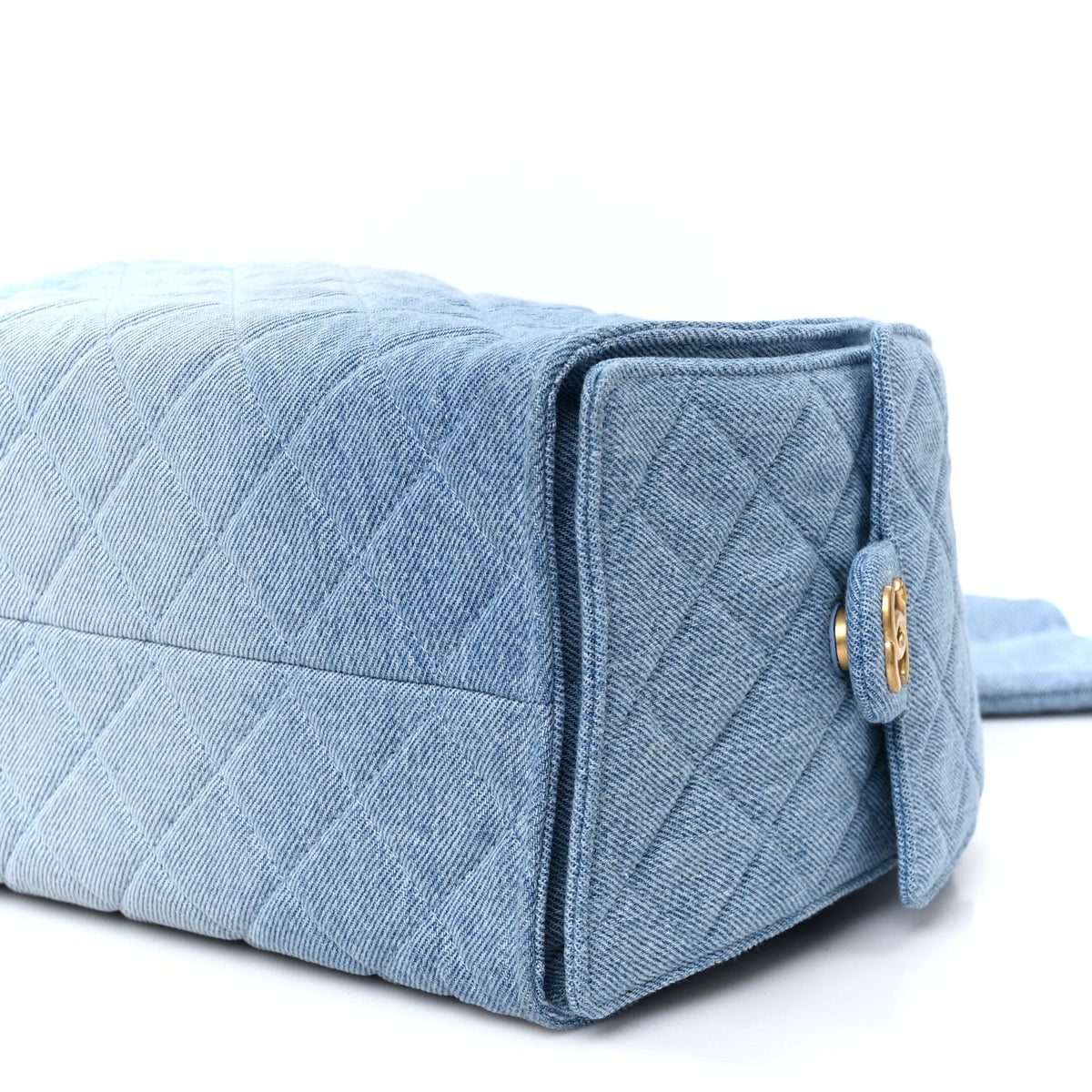 Medium Quilted Handbag - Blue