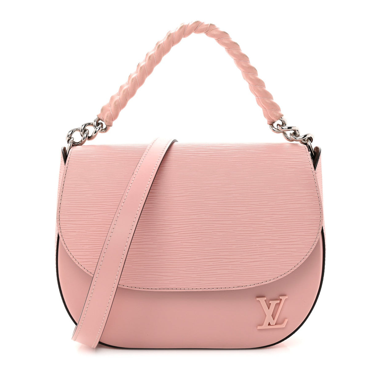 Epi Luna Rose Ballerine Handbag