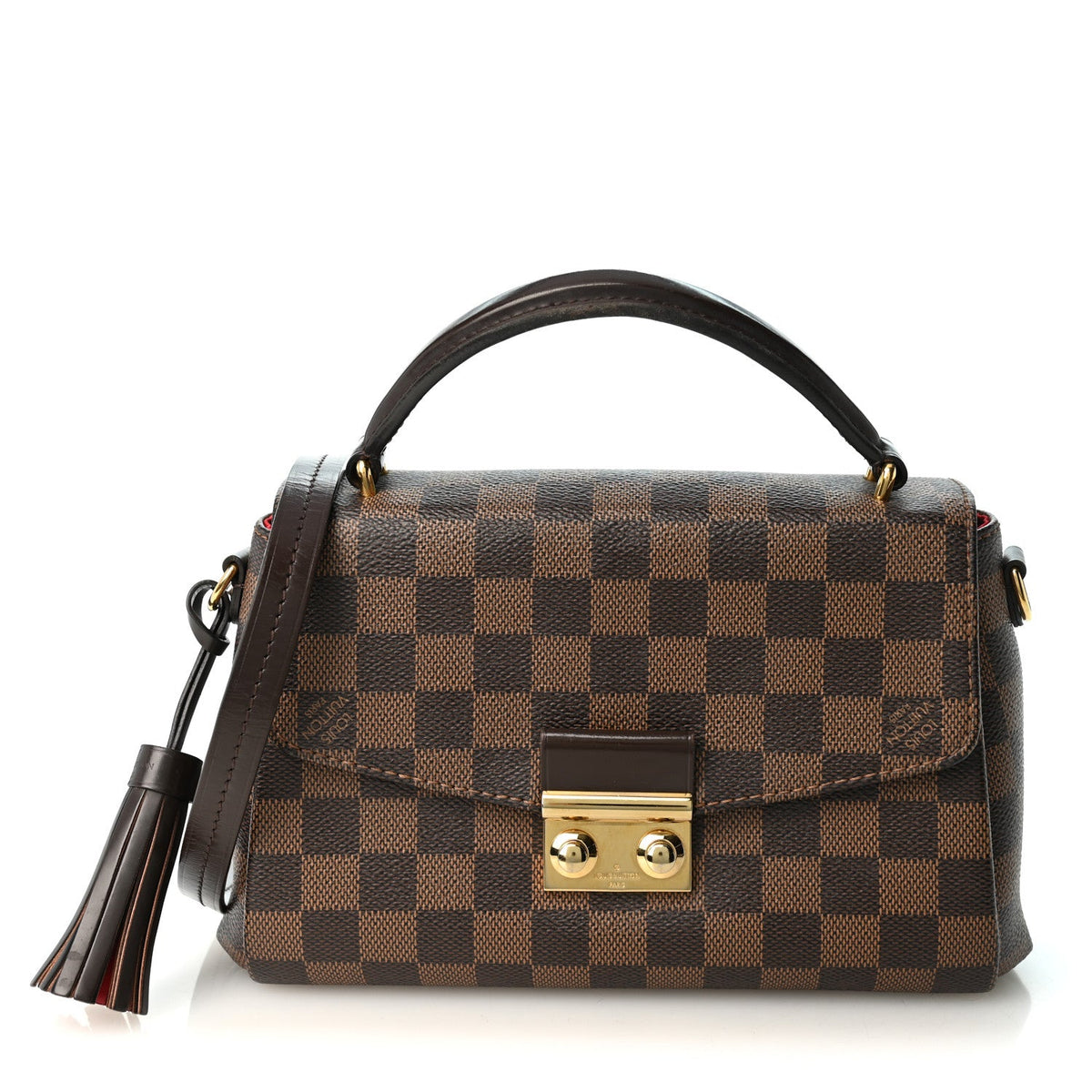 Damier Ebene Croisette Handbag