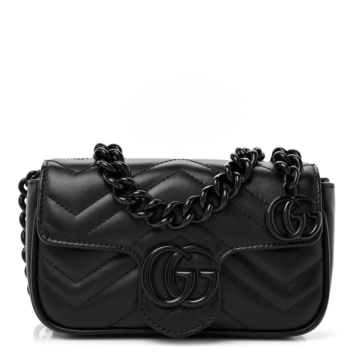 Calfskin Belt Bag - Black