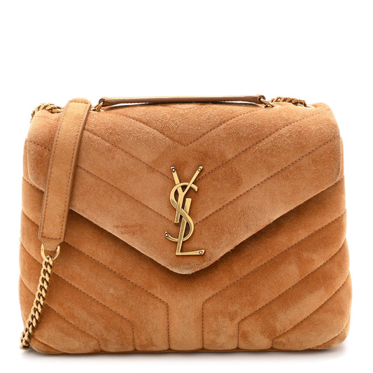 Small Quilted Calfskin Satchel Bag
