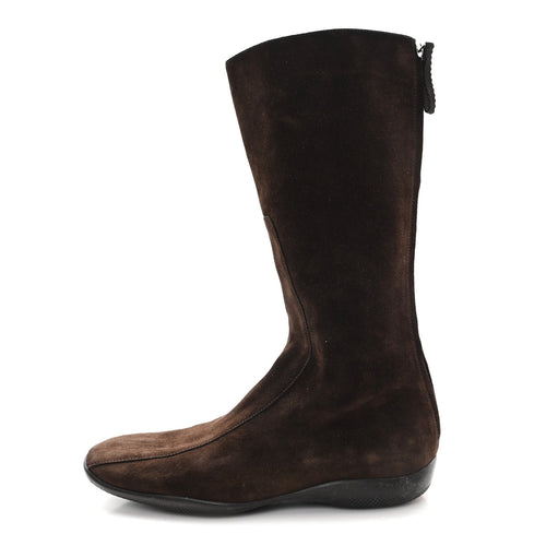 Suede Boots Brown