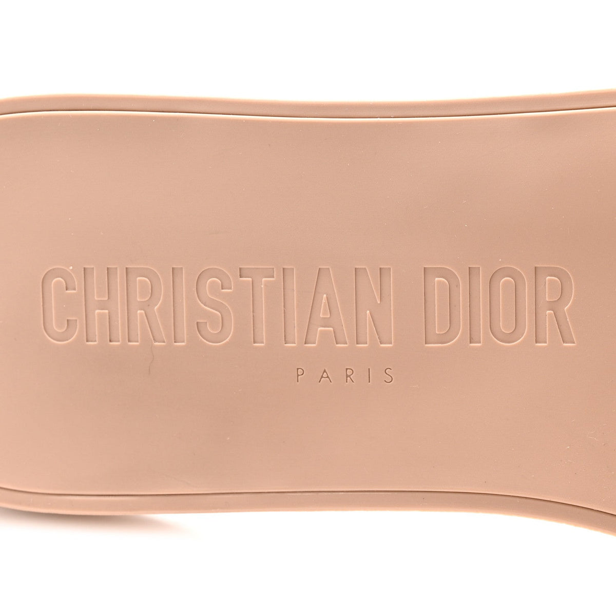 Christian Dior Canvas Women's Dior(e)volution Mule Sandals 41 Nude