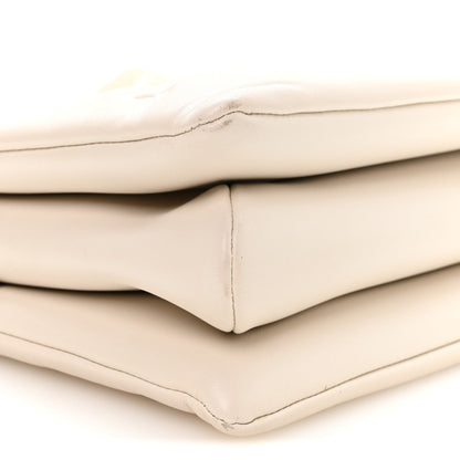 Lambskin Handbag - Beige