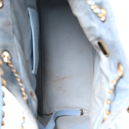 Medium Quilted Handbag - Blue