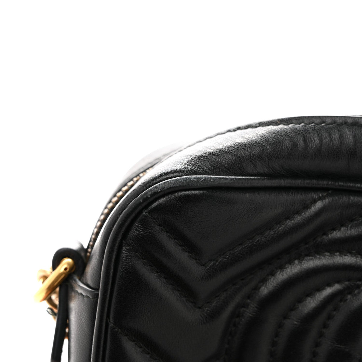 Mini Calfskin Shoulder Bag - Black