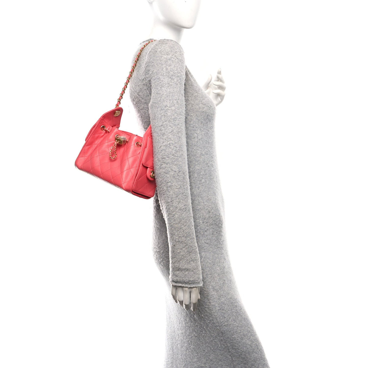 Mini Quilted Caviar Handbag