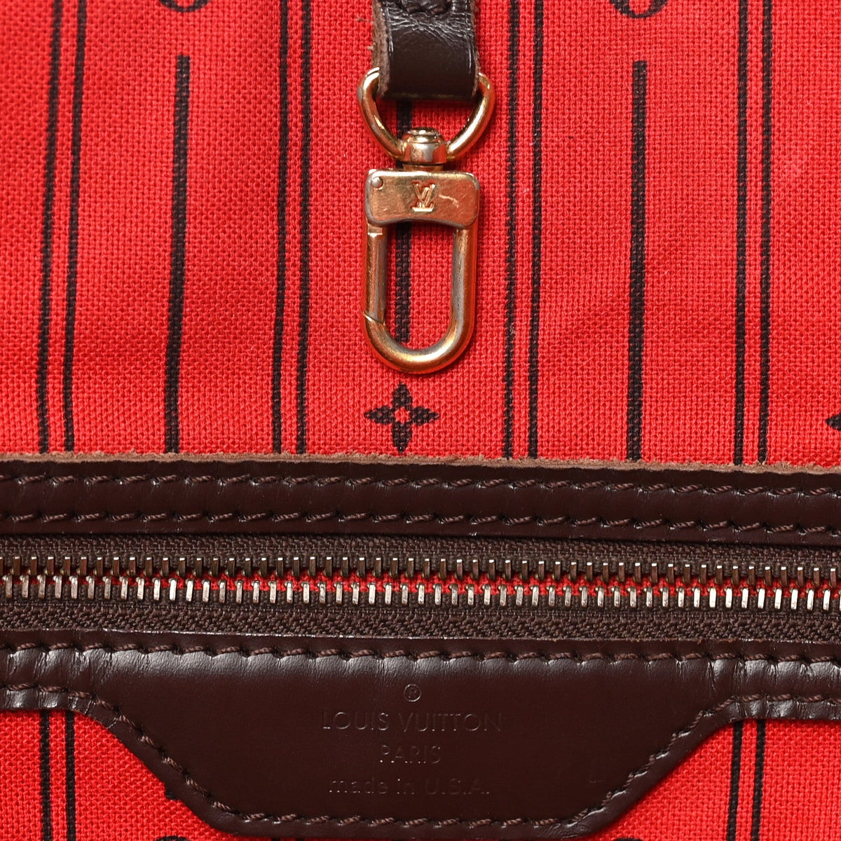 Damier Ebene Neverfull Gm Handbag
