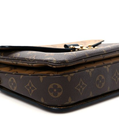 Reverse Monogram Pochette Metis Handbag