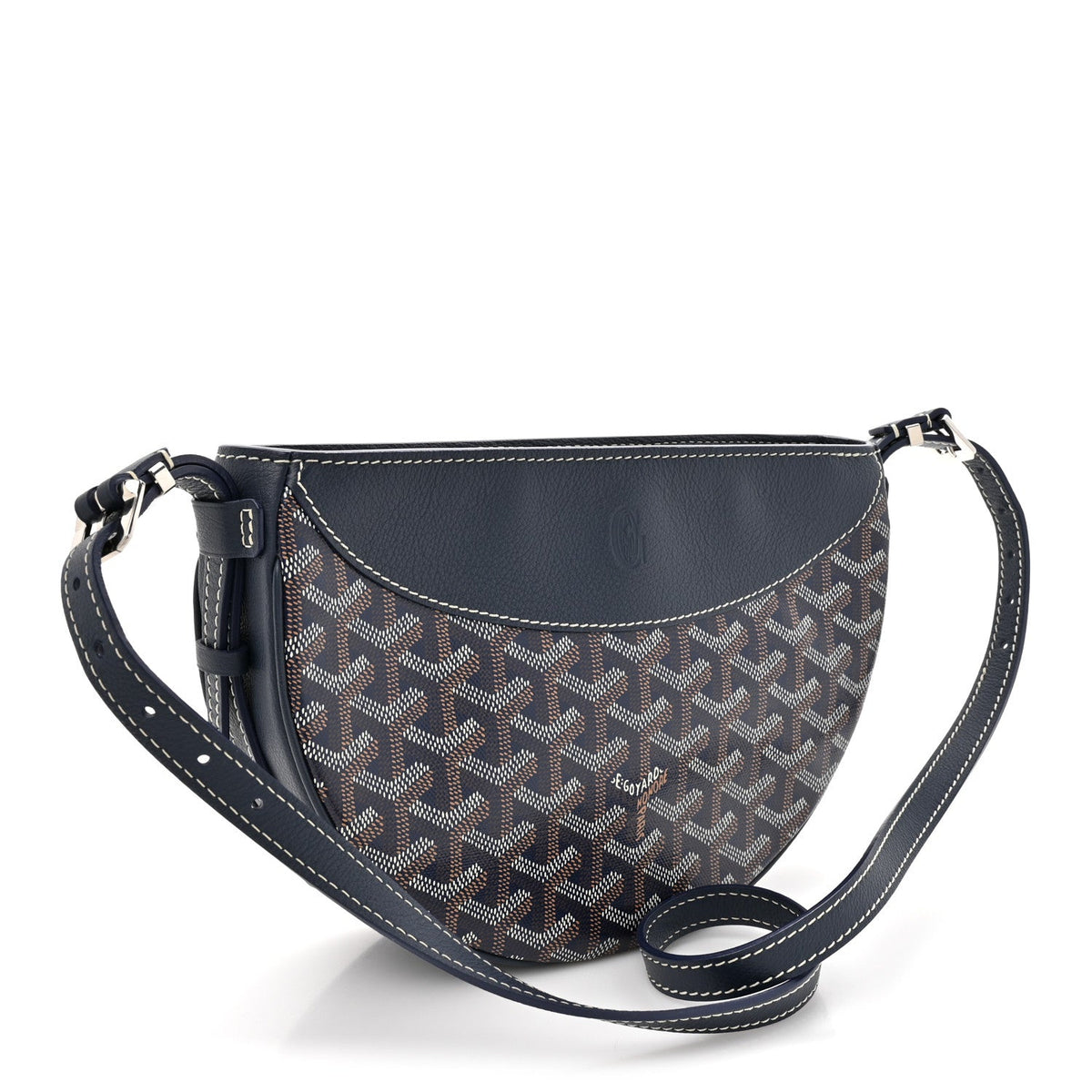 Ine Hirondelle Navy Handbag