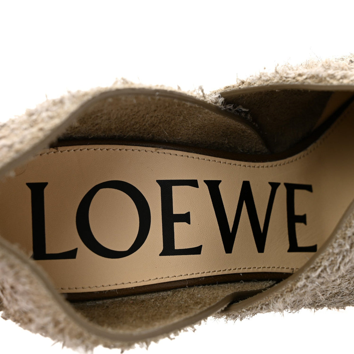 Loewe Brushed Suede Women's Comic 90mm Pumps 39 Khaki Green