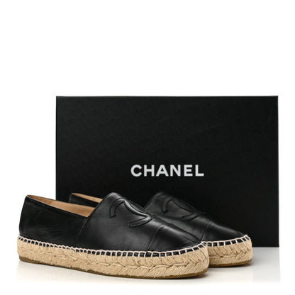 Chanel Lambskin CC Women's Espadrilles