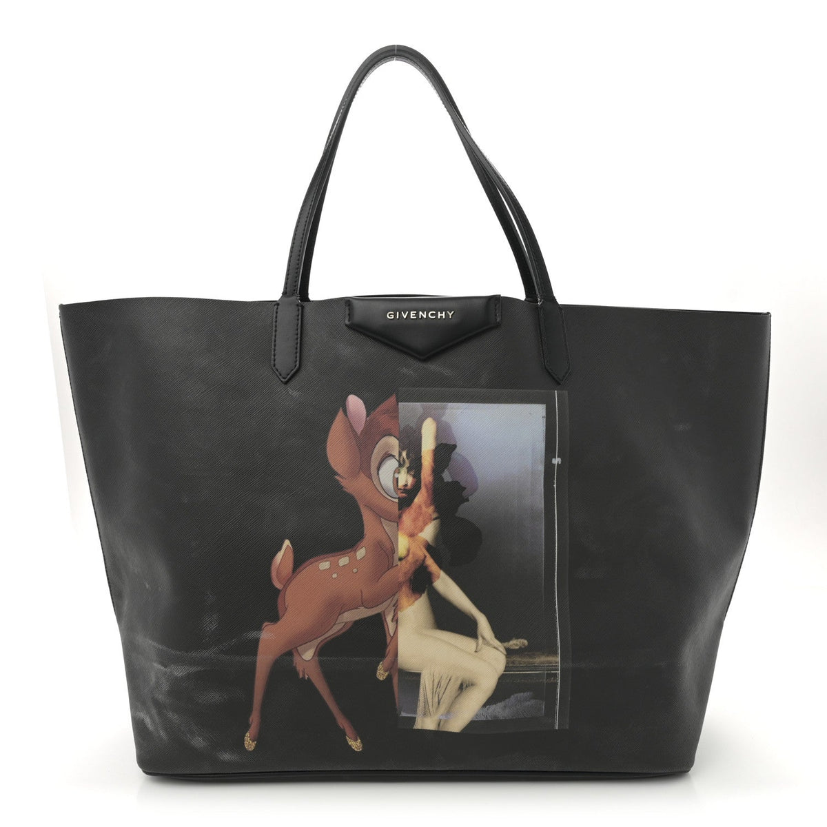 Large Canvas Tote Bag - Red
