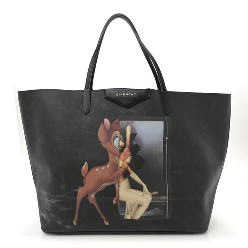 Large Canvas Tote Bag - Red