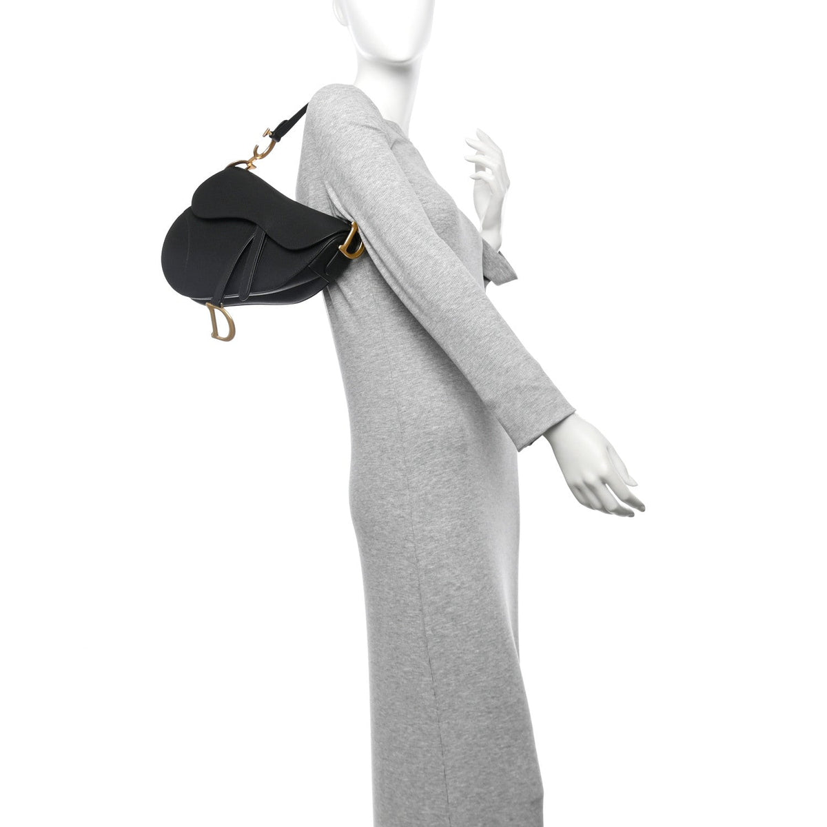 Calfskin Handbag - Black