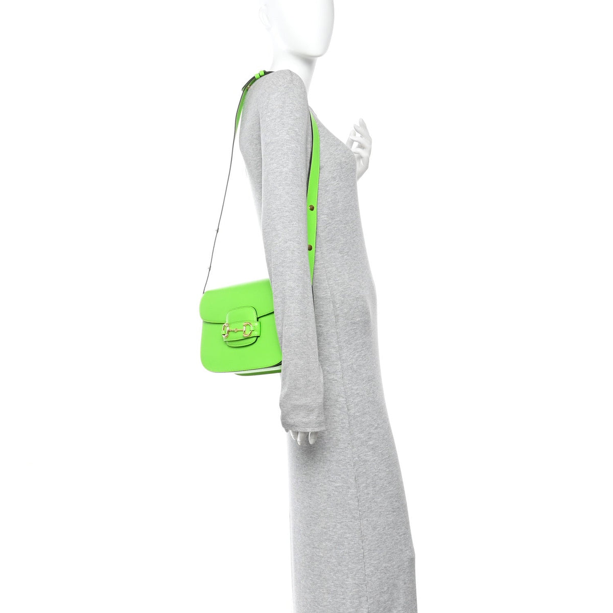 Calfskin Shoulder Bag - Green
